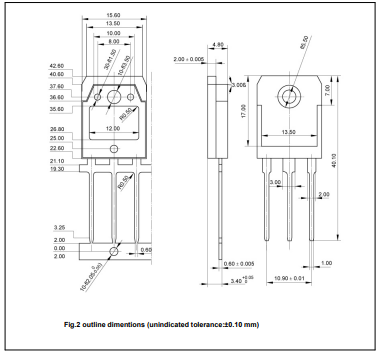 دیتاشیت ترانزیستور C3679 Transistor datasheet