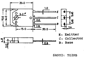 دیتاشیت ترانزیستور C3688 Transistor datasheet