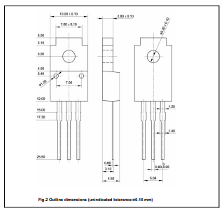 دیتاشیت ترانزیستور C3694 Transistor datasheet