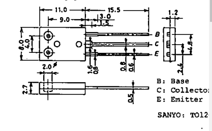 دیتاشیت ترانزیستور C3807 Transistor datasheet