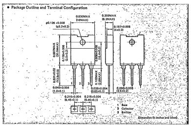 دیتاشیت ترانزیستور C3845 Transistor datasheet