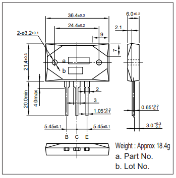 دیتاشیت ترانزیستور C3858 Transistor datasheet