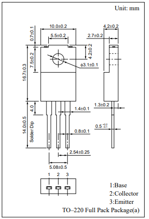 دیتاشیت ترانزیستور C3944 Transistor datasheet