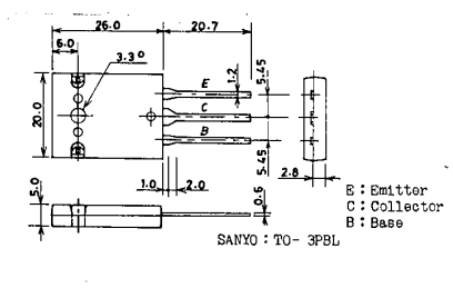 دیتاشیت ترانزیستور C3997 Transistor datasheet