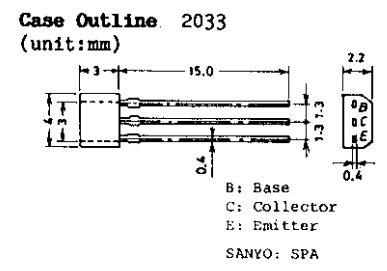 دیتاشیت ترانزیستور C4048 Transistor datasheet