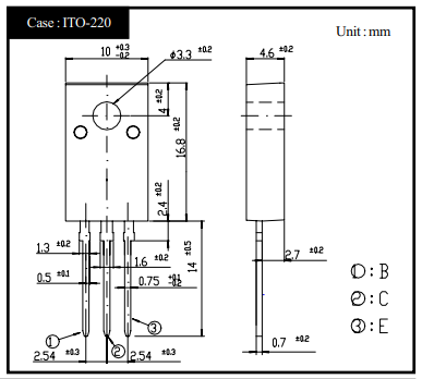 دیتاشیت ترانزیستور C4054 Transistor datasheet