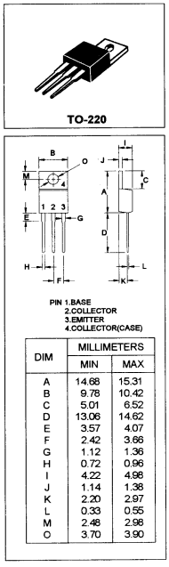 دیتاشیت ترانزیستور C4242 Transistor datasheet