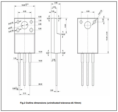 دیتاشیت ترانزیستور C4370 Transistor datasheet