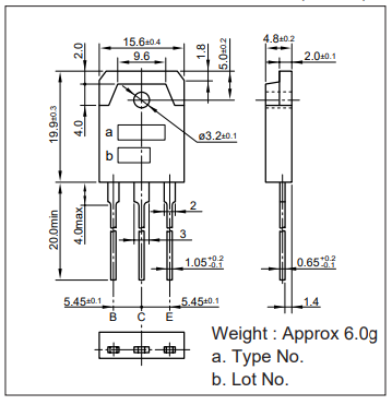 دیتاشیت ترانزیستور C4468 Transistor datasheet