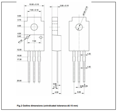 دیتاشیت ترانزیستور C4596 Transistor datasheet