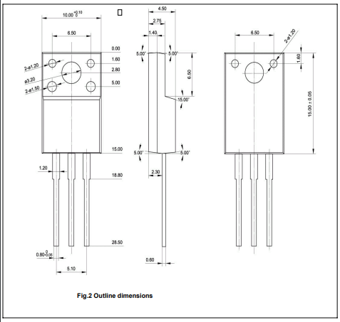 دیتاشیت ترانزیستور C4662 Transistor datasheet