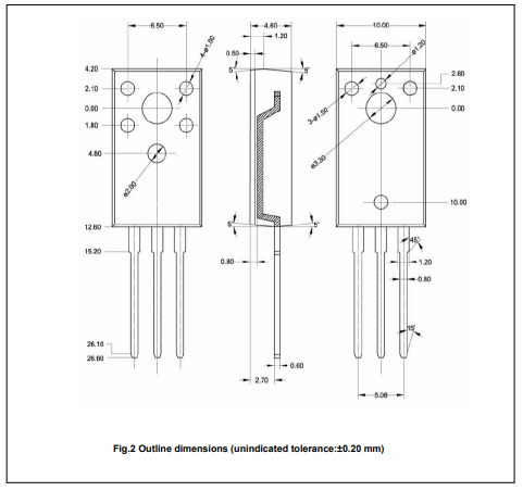 دیتاشیت ترانزیستور C4804 Transistor datasheet