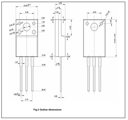 دیتاشیت ترانزیستور C4883 Transistor datasheet