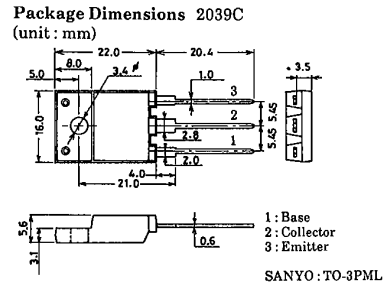 دیتاشیت ترانزیستور C4924 Transistor datasheet