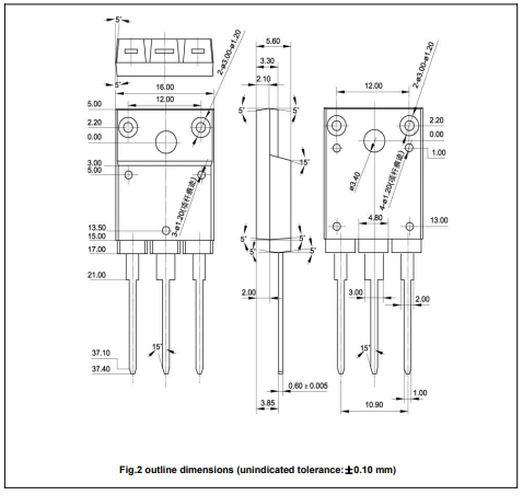 دیتاشیت ترانزیستور C4927 Transistor datasheet