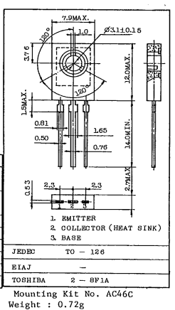 دیتاشیت ترانزیستور C495 Transistor datasheet