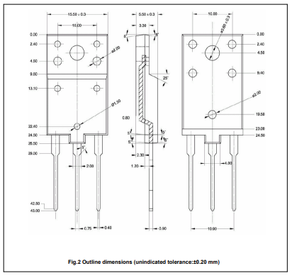 دیتاشیت ترانزیستور C5172 Transistor datasheet