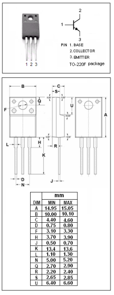 دیتاشیت ترانزیستور C5249 Transistor datasheet