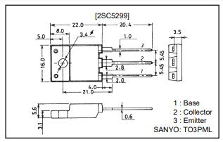 دیتاشیت ترانزیستور C5299 Transistor datasheet