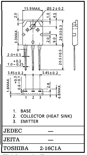 دیتاشیت ترانزیستور C5358 Transistor datasheet