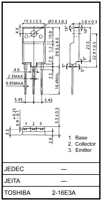 دیتاشیت ترانزیستور C5404 Transistor datasheet