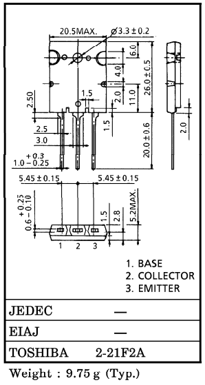 دیتاشیت ترانزیستور C5589 Transistor datasheet