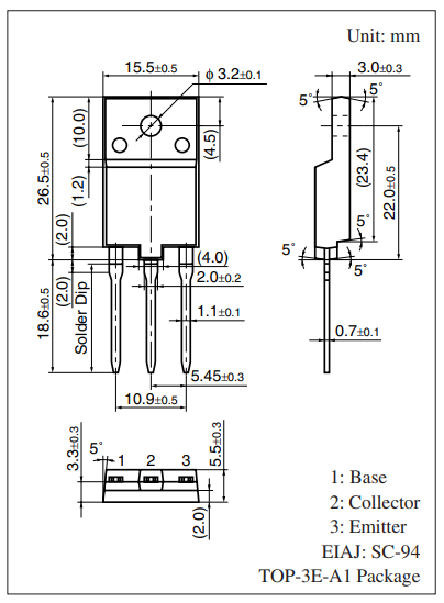 دیتاشیت ترانزیستور C5686 Transistor datasheet