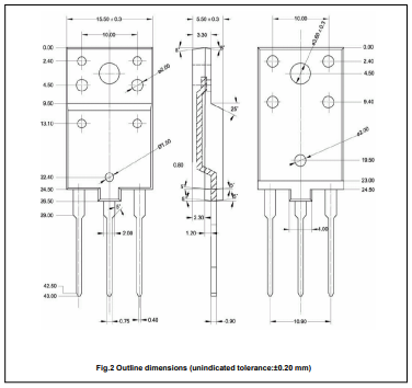 دیتاشیت ترانزیستور C5802A Transistor datasheet