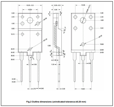 دیتاشیت ترانزیستور C5802D Transistor datasheet