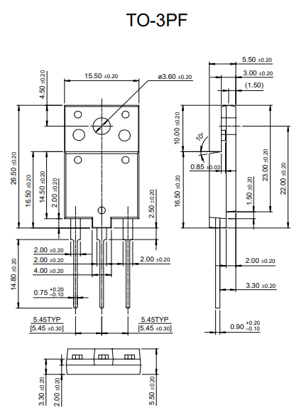 دیتاشیت ترانزیستور C5803 Transistor datasheet