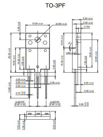 دیتاشیت ترانزیستور C5803D Transistor datasheet