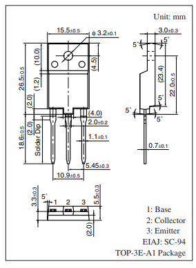 دیتاشیت ترانزیستور C5931 Transistor datasheet