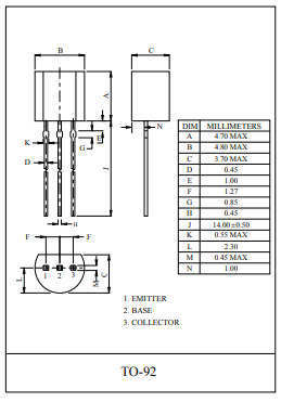 دیتاشیت ترانزیستور C9015 Transistor datasheet