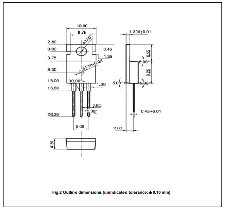 دیتاشیت  ترانزیستور D288 Transistor datasheet