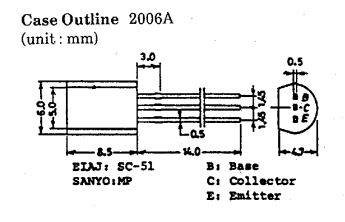 دیتاشیت ترانزیستور D400 Transistor datasheet