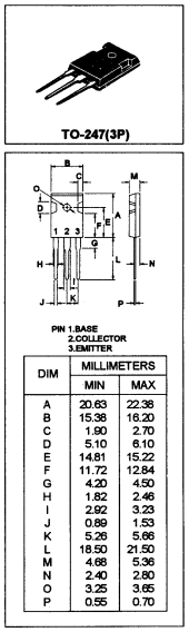 دیتاشیت ترانزیستور TIP147 Transistor datashet