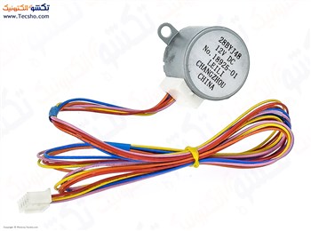 استپ موتور گیربکس دار 12 ولت مدل 28BYJ48