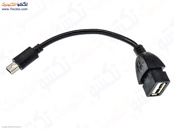 رابط تبدیل USB به MINI USB سیم دار OTG رابط تبدیل USB به MINI USB سیم دار OTG