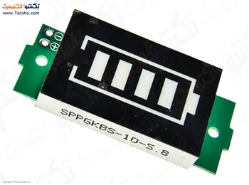ماژول نمایشگر سطح شارژ باتری لیتیومی MH-DL18S ماژول نمایشگر سطح شارژ باتری لیتیومی MH-DL18S