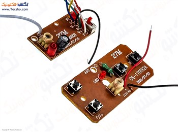 ماژول فرستنده و گیرنده کنترل از راه دور 4 کانال 2LED