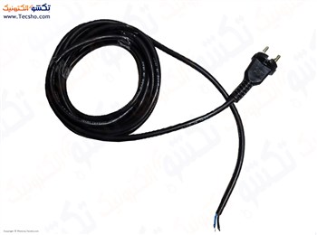 کابل برق 4 متری همراه با دوشاخه