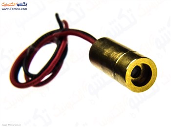لیزر بزرگ برنجی 5mW-3V نقطه ای قرمز
