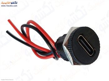 کانکتور مادگی تایپ C مهره خور سیم دار کانکتور مادگی تایپ C مهره خور سیم دار