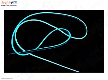ریسه نئون فلکسی 12 ولت فیروزه ای ریسه نئون فلکسی 12 ولت فیروزه ای