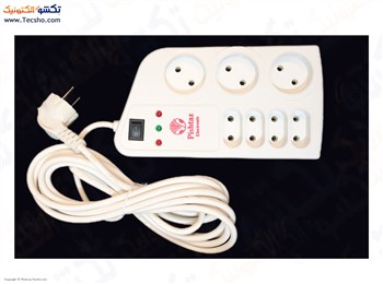 محافظ ولتاژ برق لوازم صوتی و تصویری مدل 371 با سیم 5 متری
