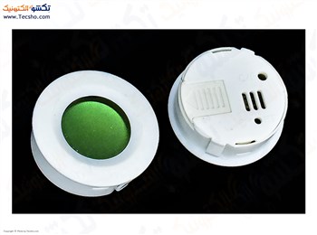 دماسنج رطوبت سنج پنلی گرد سفید