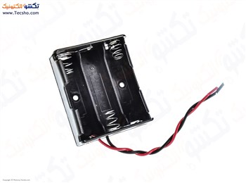 جا باتری قلمی 3 تایی تخت