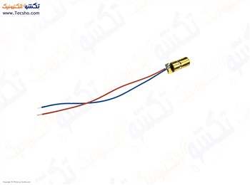 لیزر کوچک برنجی 5mW-3V نقطه ای قرمز