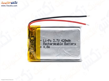 BATTERY 3.7V 420MA BATTERY 3.7V 420MA