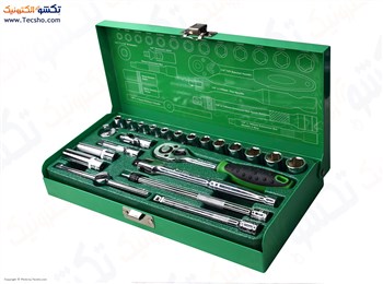 ست آچار بکس پروسکیت مدل SK-22301M مجموعه 23 عددی ست آچار بکس پروسکیت مدل SK-22301M مجموعه 23 عددی